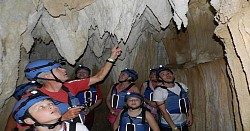 Crystal Cave Tubing Belize