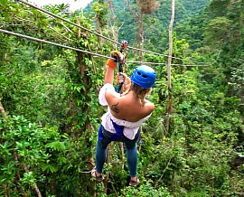 Belize atv and Zipline