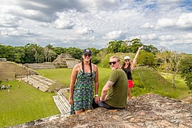 Belize Cave Tubing ATV Altun Ha Mayan Ruins